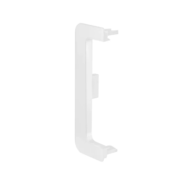 PVC End Cap for Intermediate Profile 1004, White