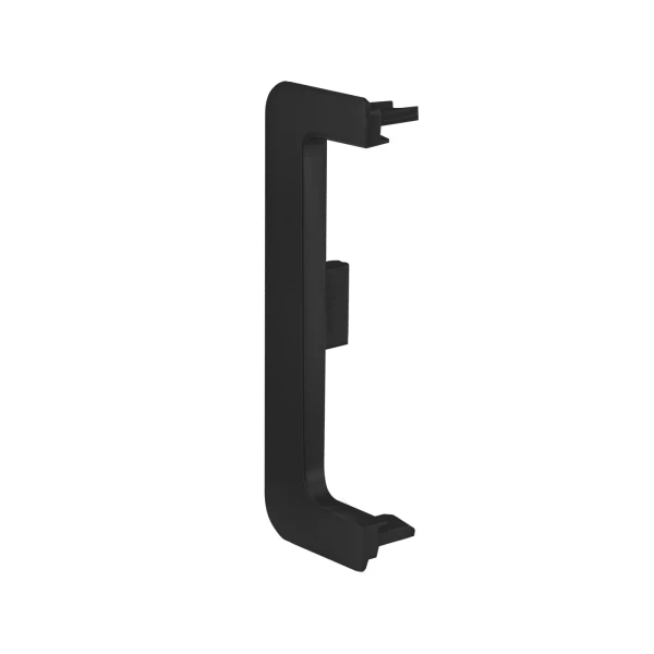 PVC End Cap for Intermediate Profile 1004, Black