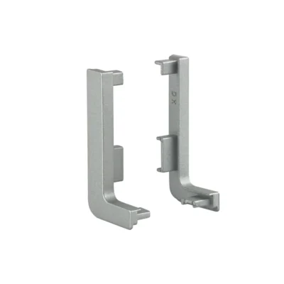 PVC Left and Right End Caps for 1005 Aluminum Countertop Profile