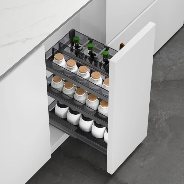 Krista 3-Tier Pull-Out Basket with Soft Close for 300mm Cabinet