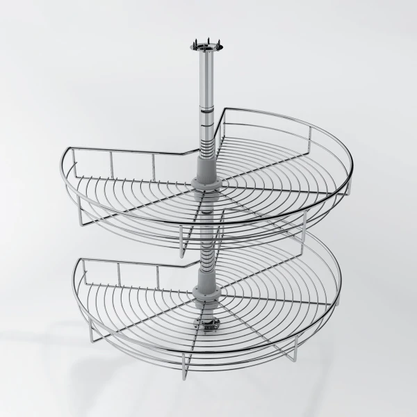 Esentsa 270-Degree Rotating Two-Tier Corner Basket for 800mm Cabinet
