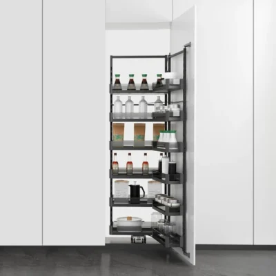 Krista Pull-Out Pantry Unit - 1700 mm Height - 6 Levels - 450 mm