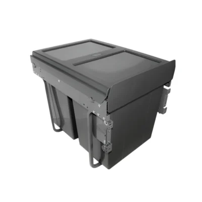 40L Built-in Waste Bin with Soft Close for 400mm Cabinet