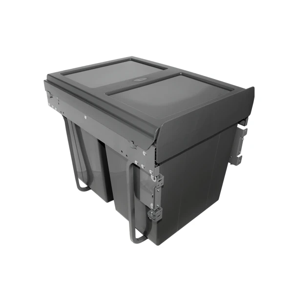 40L Built-in Waste Bin with Soft Close for 400mm Cabinet