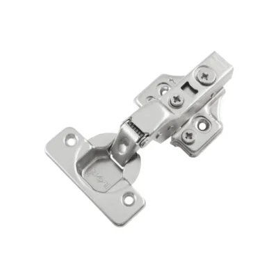 Hinge 110° 3D o.k. with smooth action with small activation angle and clip