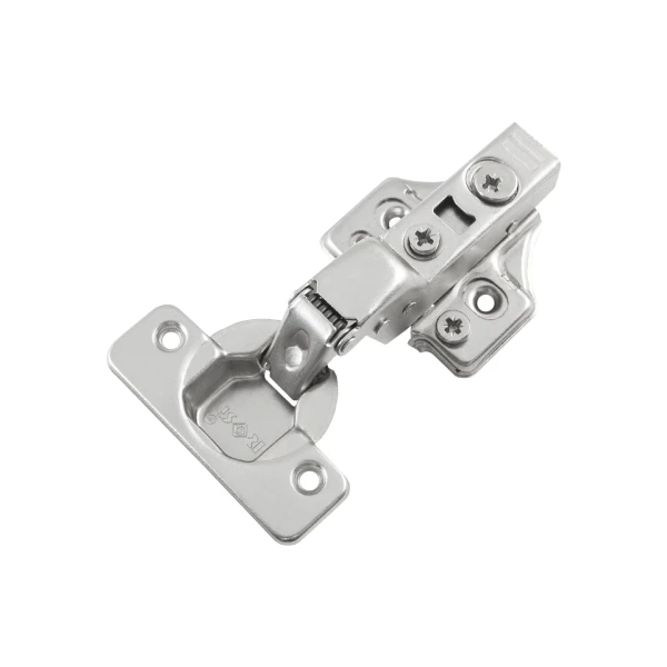 Hinge 110° 3D o.k. with smooth action with small activation angle and clip