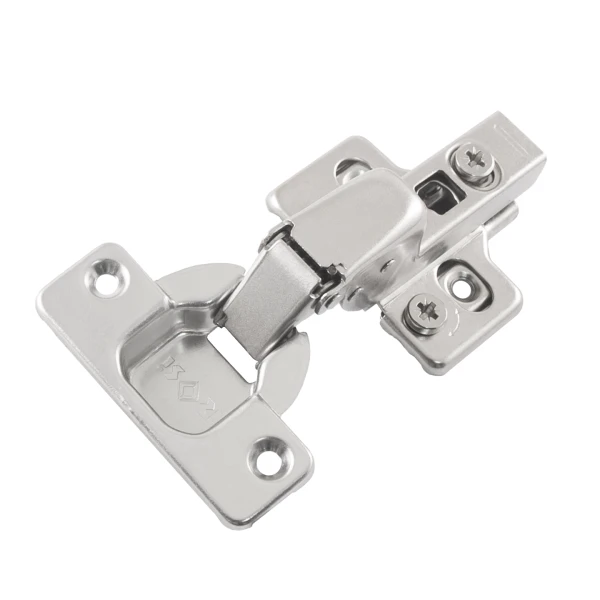 Hinge 110° 3D o.k. with smooth action with small activation angle and clip