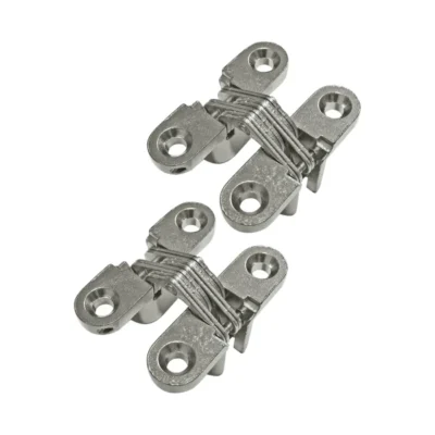 Concealed Hinge 13 x 45 mm - Chrome Finish