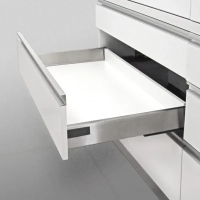 STILBOX H84 Drawer System - Soft-Close, Stainless Steel (Inox)