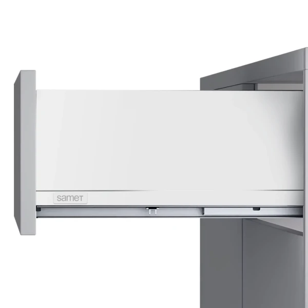 FLOWBOX H185 Slim Drawer System, Soft-Close, White