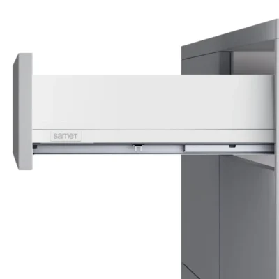 FLOWBOX H89 Slim-Side Drawer System - Soft-Close, White