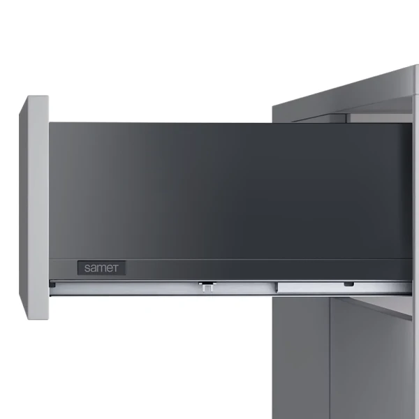 FLOWBOX H185 Drawer System - Slim-Side, Soft-Close, Anthracite