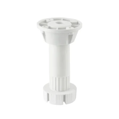 Adjustable PVC Furniture Leg - 3-Part Set - H80/100/120/150 mm