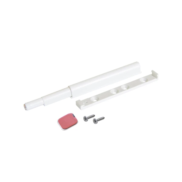 39.5mm Push Button Surface Mount Latch with Self-Adhesive Plate