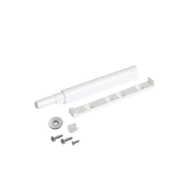 Magnetic Push Button Latch for External Cabinet Mounting