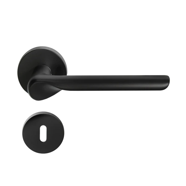 Ivena Interior Door Handle with Round Rosette