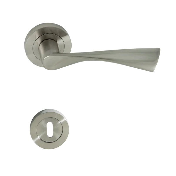 M17R.N Interior Door Handle with Round Rosette