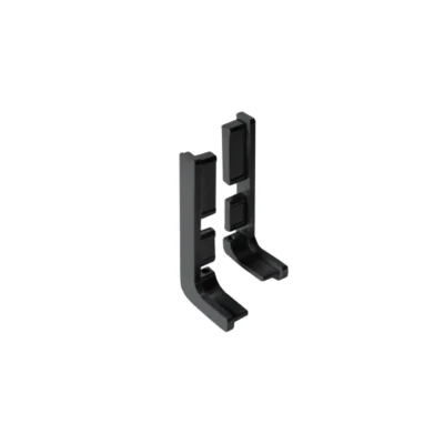 Left and Right End Caps for 1005 ROSI Profile - Black