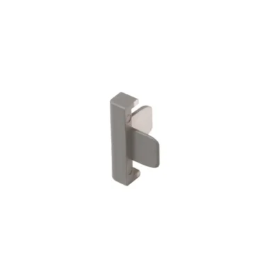 External Corner for Wrapping Profile, Sand Grey 3D