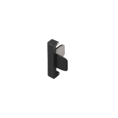 External Corner for 3D Effect MDF Wrapping Profile - Black