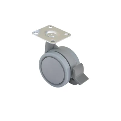 60mm Swivel Furniture Caster Wheel with Brake