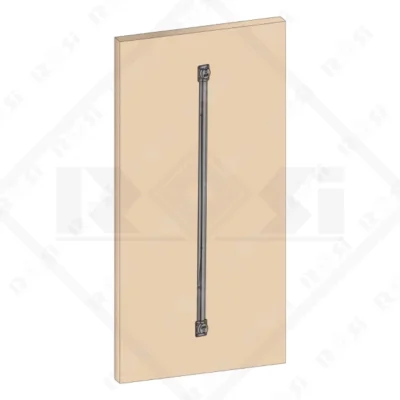Metal Door Tensioner for Surface Mounting - No Mortising Required