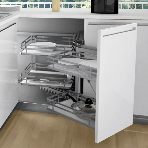 Infinity Soft-Close Blind Corner Pull-Out Unit for 900mm Cabinet
