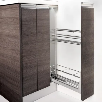 Soft-Close Pull-Out Basket for 400mm Base Cabinet
