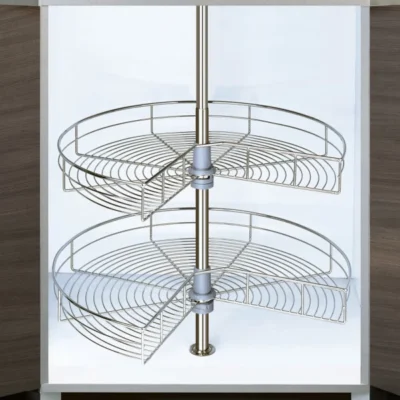 270-Degree Two-Tier Rotating Basket for 800 mm Cabinet