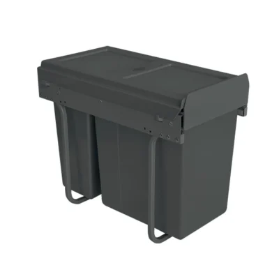30L Built-in Waste Bin with Soft Close - 20L + 10L for 300mm Cabinet