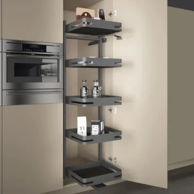 Pull-Out Pantry Unit H1880 mm - 5 Levels - for 400 mm Cabinet