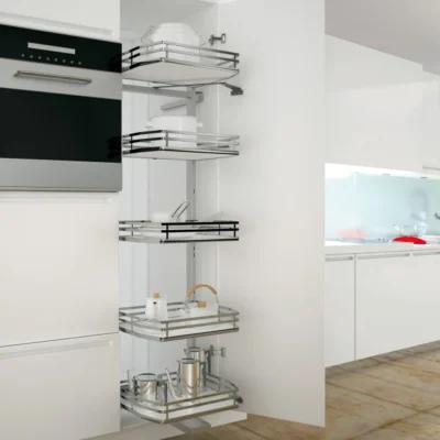 Infinity Pull-Out Pantry Unit H1880 mm - 5 Levels - 400 mm Cabinet