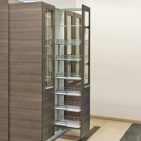 Pull-out Pantry System with Soft-Close - 6 Levels - 300/400mm Cabinet