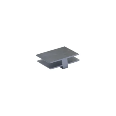 Straight Axis Glass Holder for Profiles and Handrails