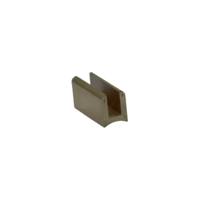 Arched Glass Holder for Profiles and Handrails