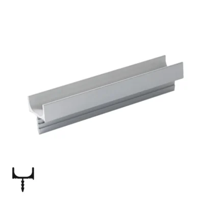 Edge Profile Handle 2434 - 6m, Matte Chrome