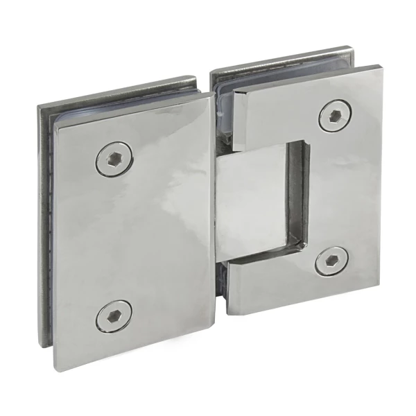 180-Degree Double-Action Glass-to-Glass Hinge