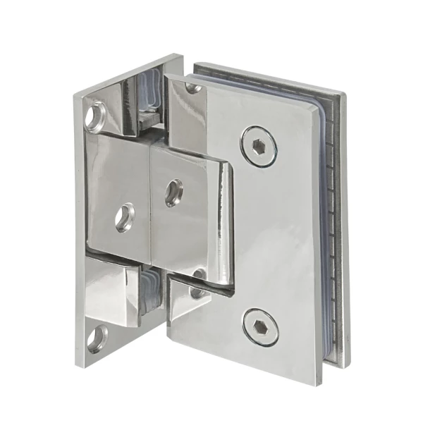 90 Degree Wall to Glass One-Way Hinge