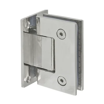 90 Degree Wall-to-Glass Bi-Directional Hinge