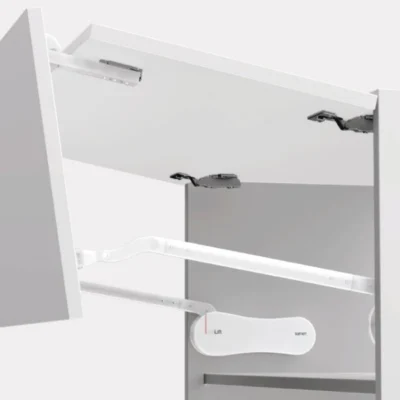 DUOLIFT Folding Door Mechanism Set with 2 Gas Springs