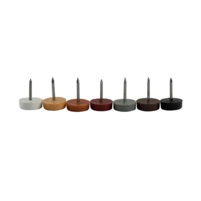 PVC Desk Leg with 15mm Nail H5