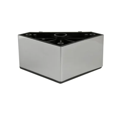 Adjustable PVC Furniture Leg 80x80 mm, Height 50 mm