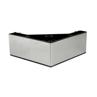 Adjustable PVC Furniture Leg 120x120 mm, Height 50 mm