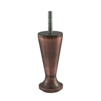 Round Aluminum Furniture Leg, Diameter 45mm, Height 100mm