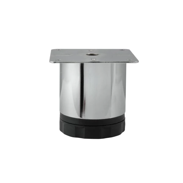Adjustable Metal Furniture Leg 60mm Diameter H70 Height
