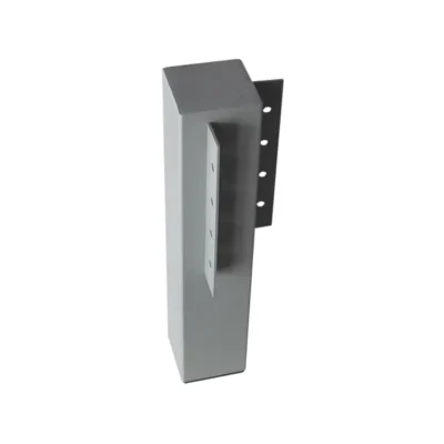 Metal Furniture Leg with Mounting Plate 60x60mm, Height 300mm