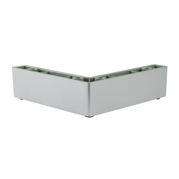 Corner PVC Furniture Leg 110x110 mm, Height 30 mm