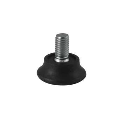 Small Pingo Furniture Leg, Diameter 28mm, M8 Thread, Height 9mm