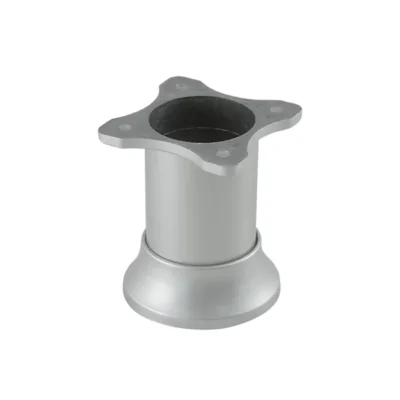 Adjustable PVC Furniture Leg, Diameter 46mm, Height 60-100mm