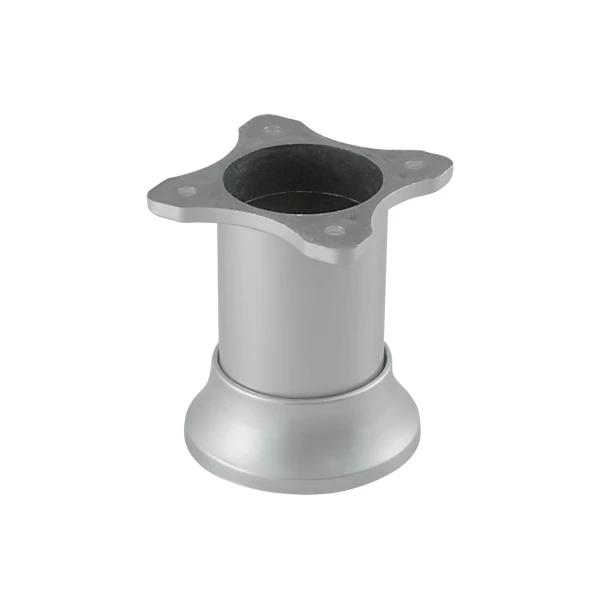 Adjustable PVC Furniture Leg, Diameter 46mm, Height 60-100mm